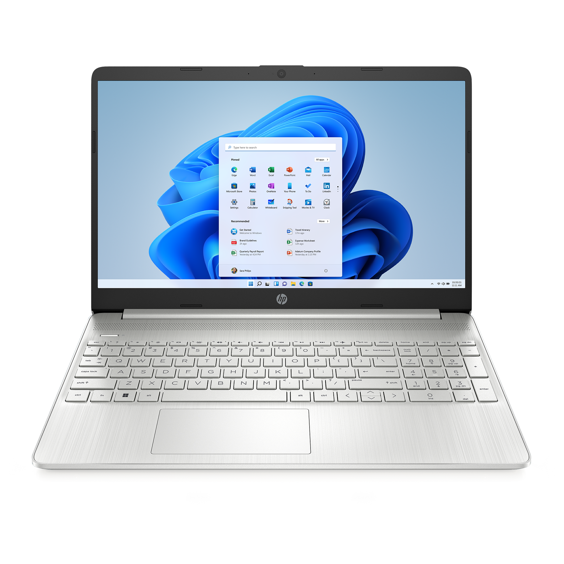 HP 15s-fq5156ng 15,6" FHD IPS, Intel Core i5-1235U, 16GB RAM, 512GB SSD, Windows 11