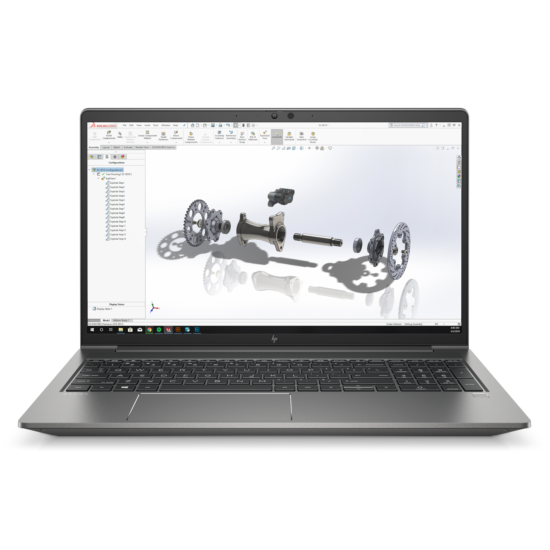 HP ZBook Power G8 4F919EA 15,6" FHD IPS, Intel i7-11800H, 16GB RAM, 512GB SSD, NVIDIA T1200, Windows 11 Pro