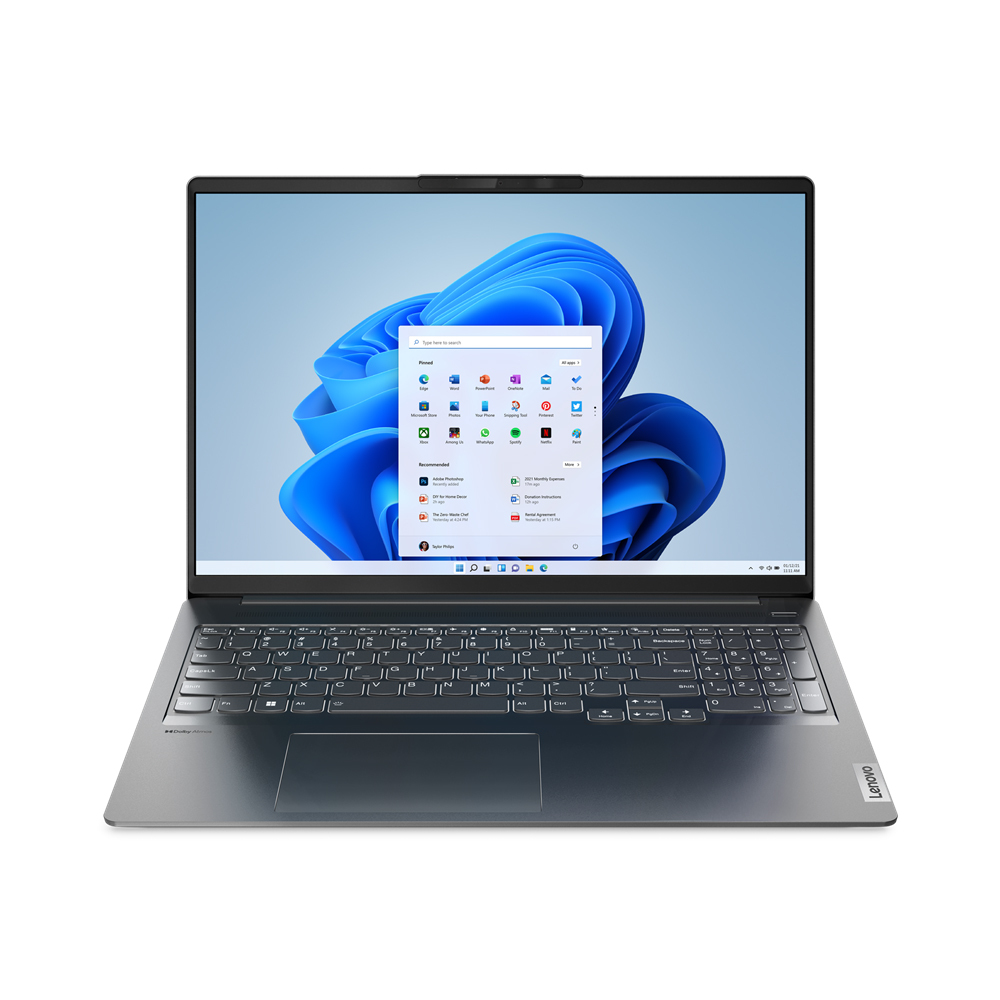 Lenovo IdeaPad 5 Pro 82SK006AGE - 16" WQXGA, Intel Core i7-12700H, 16GB RAM, 1TB SSD, Windows 11 Home