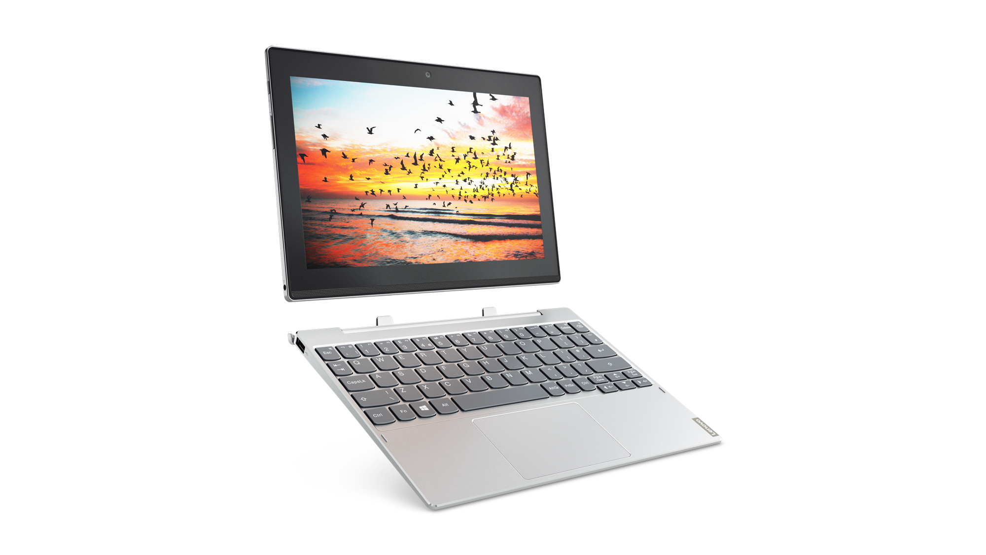 Lenovo Miix 320 2-in-1 Notebook (Intel Atom CPU, 4 GB RAM, 64 GB Speicher, exklusiv für Schüler & Studenten)