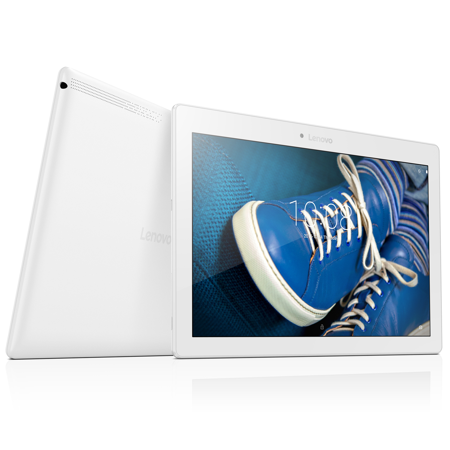 Lenovo TAB 2 Tablet in Weiß (10.1-Zoll, Quad-Core CPU, 2 GB RAM, 16 GB Speicher, LTE & Android 5.1)