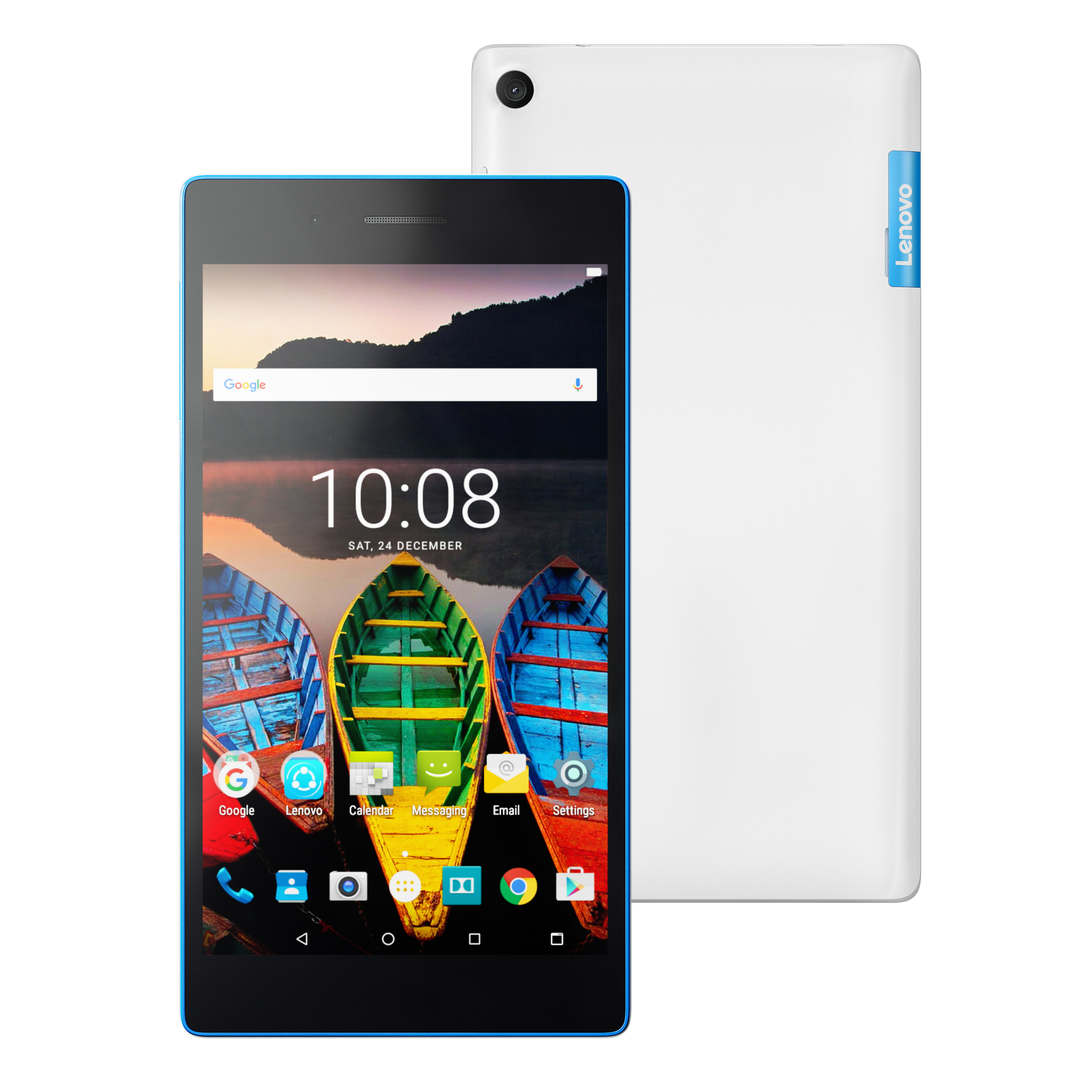 Lenovo Tablet in weiß (7-Zoll, Quad-Core CPU, 2 GB RAM, 16 GB Speicher, LTE & Android 6.0)