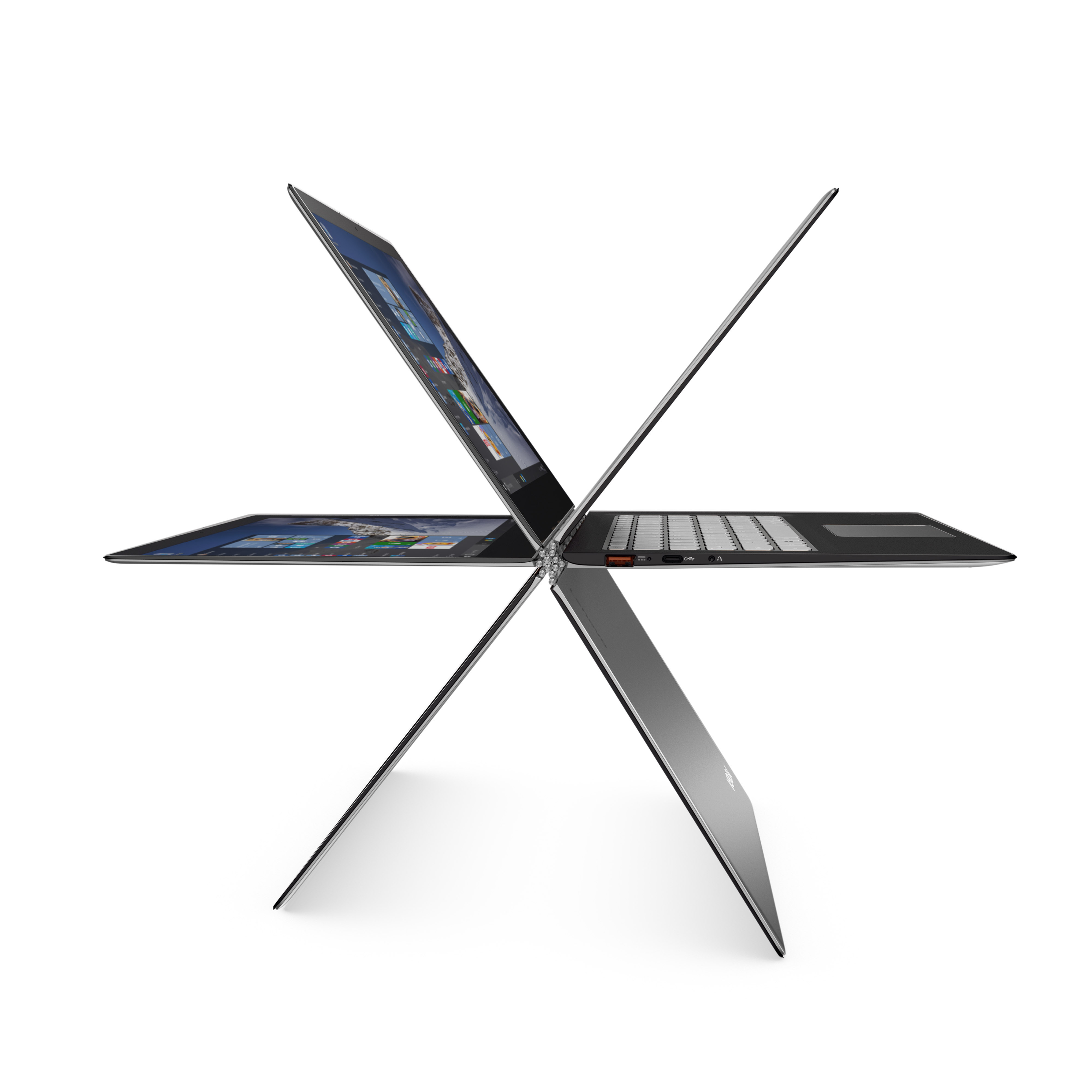 Lenovo Yoga 2in1 Ultrabook (12.5-Zoll QHD IPS Touch, Core M7 CPU, 8 GB RAM, 512 GB SSD & Windows 10)