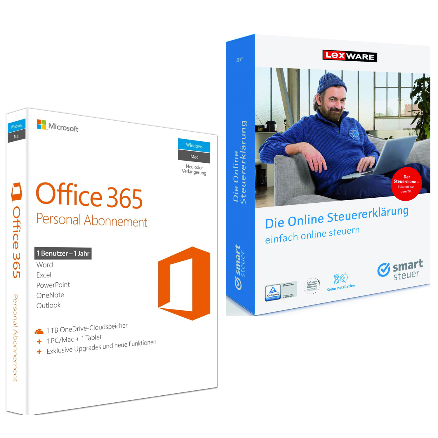 Microsoft Office 365 Personal + Lexware Smartsteuer 2017