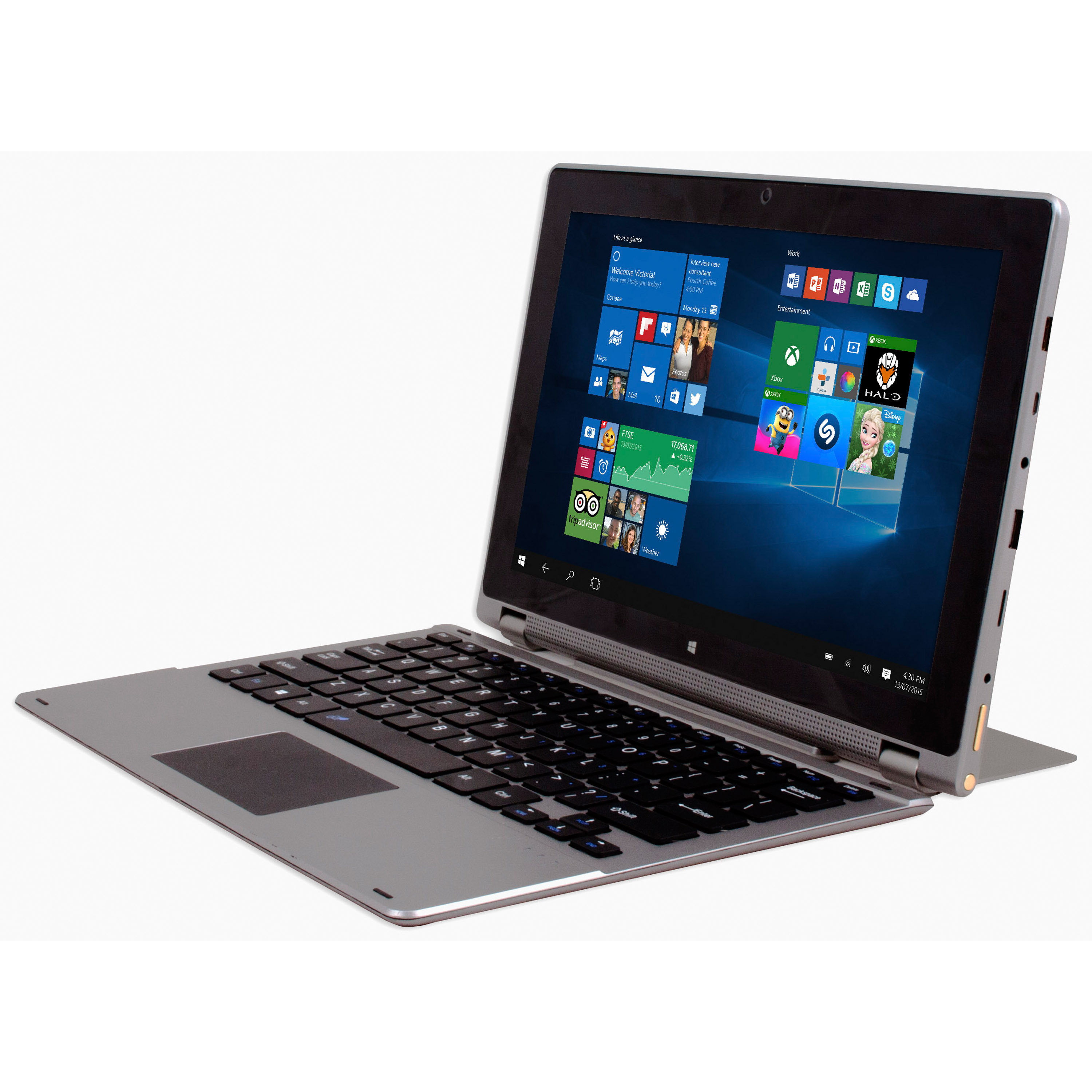 Point of View 2in1 Windows Tablet (11.6-Zoll, Intel Quad-Core, 2 GB RAM, 32 GB Flash & Windows 10)