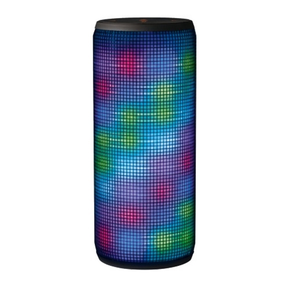 Trust Urban Dixxo Kabelloser Bluetooth Lautsprecher mit LED-Lichtshow